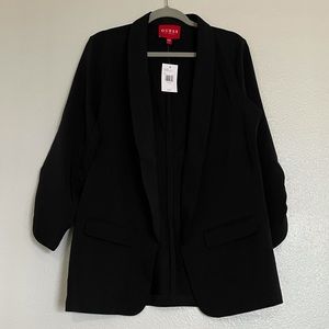 New Express Boyfriend Black Blazer